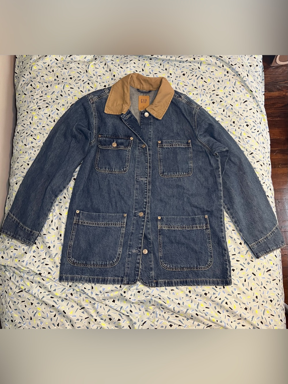 Gap, Denim Oversized Barn Jacket - Picture 4 of 8